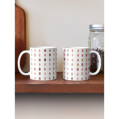 Mugs 11oz Vulva Pattern Coffee Ceramic Mug Funny Anniversary Novelty Christmas Gift 1