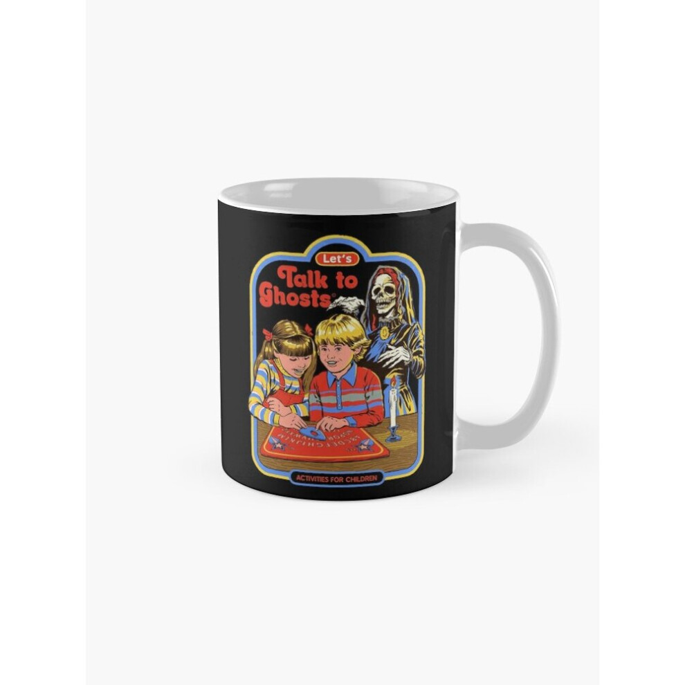 Mugs 11oz Let's Talk to Ghosts Coffee Ceramic Mug Funny Anniversary Novelty Christmas Gift-image-OPC-PC9CVYD-NEW