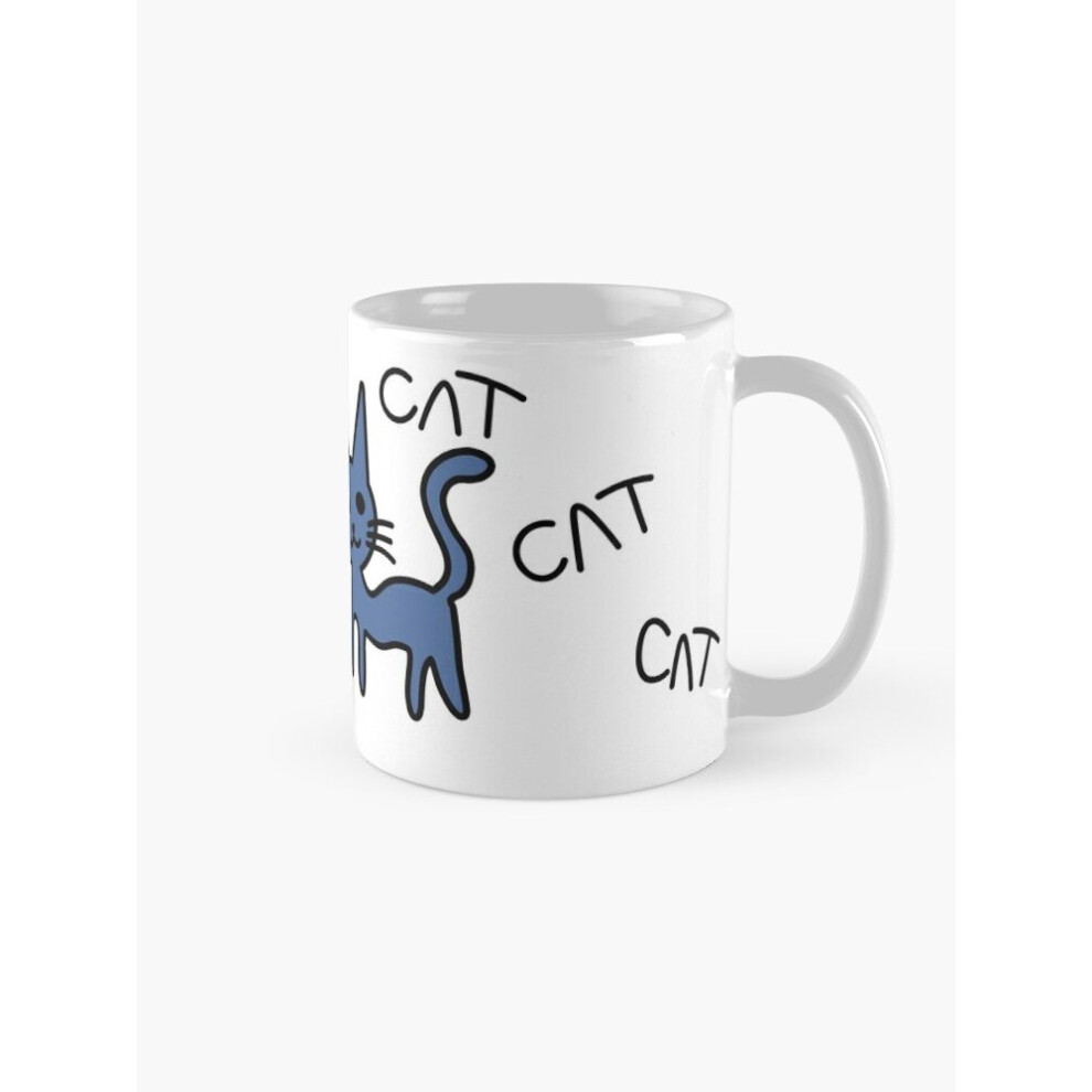 Mugs 11oz CAT CAT CAT CAT Coffee Ceramic Mug Funny Anniversary Novelty Christmas Gift-image-OPC-PC9CTV9-NEW