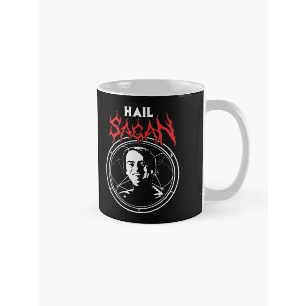 Whibos Mugs 11Oz Hail Sagan Coffee Ceramic Mug Funny Anniversary Novelty Christmas Gift