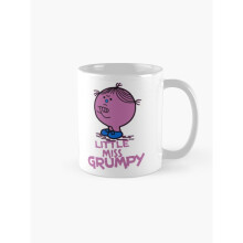 Mugs 11oz Little Miss Grump Coffee Ceramic Mug Funny Anniversary Novelty Christmas Gift