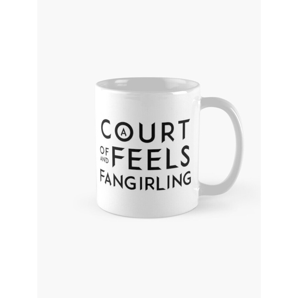 Mugs 11oz A Court of Feels and Fangirling - ACOWAR - ACOMAF Coffee Ceramic Mug Funny Anniversary Novelty Christmas Gift-image-OPC-PC9CWZJ-NEW