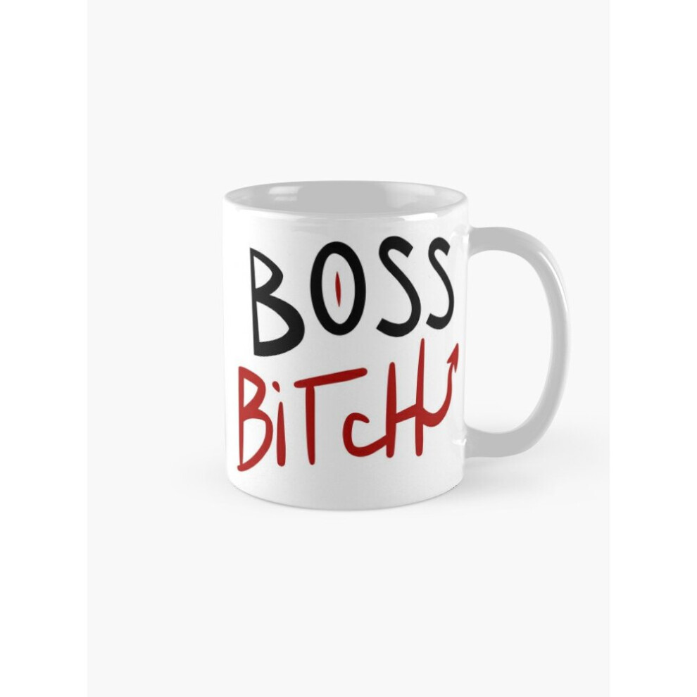 Mugs 11oz Helluva Boss Merch Blitzo Boss Bitch Mug Helluva Boss  Coffee Ceramic Mug Funny Anniversary Novelty Christmas Gift