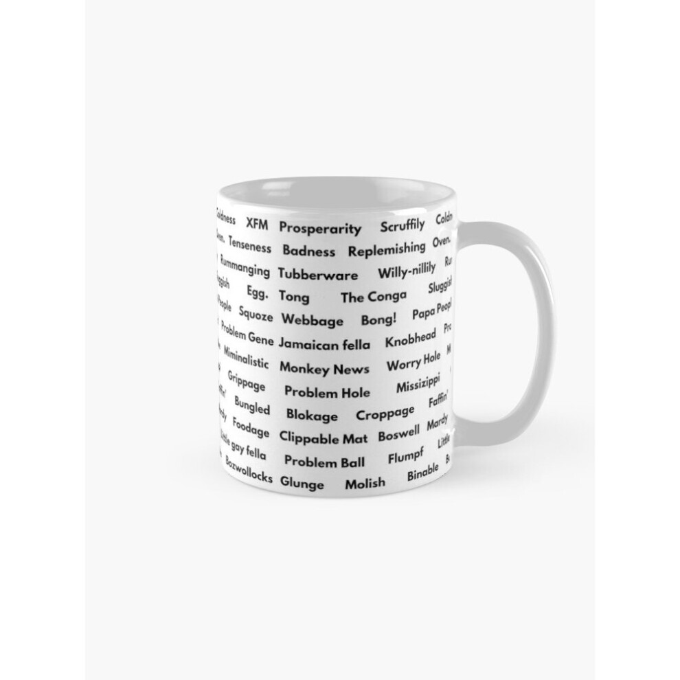 Mugs 11oz The Ricky Gervais Show: Karl Pilkington Quotes Coffee Ceramic Mug Funny Anniversary Novelty Christmas Gift