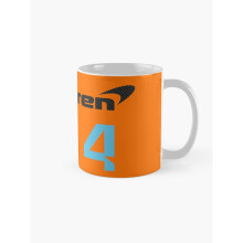 Mugs 11oz McLaren F1 2022 - Lando Norris #4 Coffee Ceramic Mug Funny Anniversary Novelty Christmas Gift