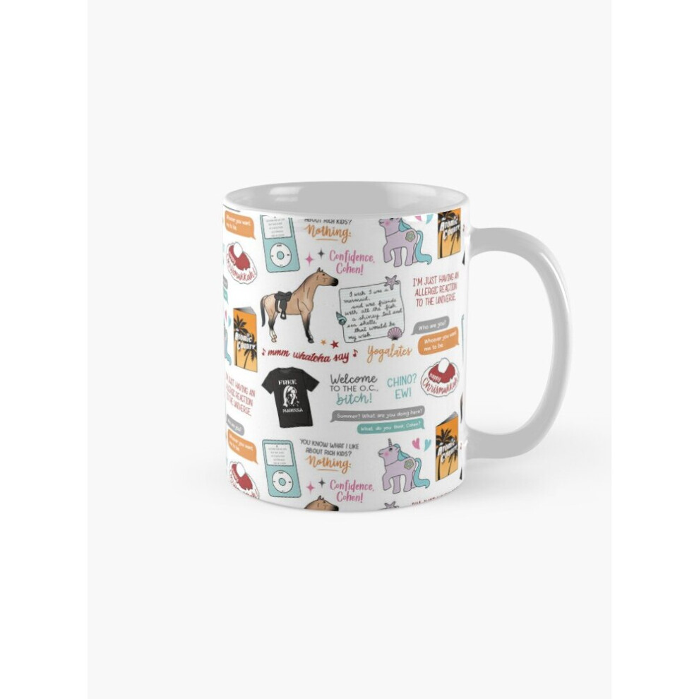 Mugs 11oz The O.C. TV Show Art  Coffee Ceramic Mug Funny Anniversary Novelty Christmas Gift