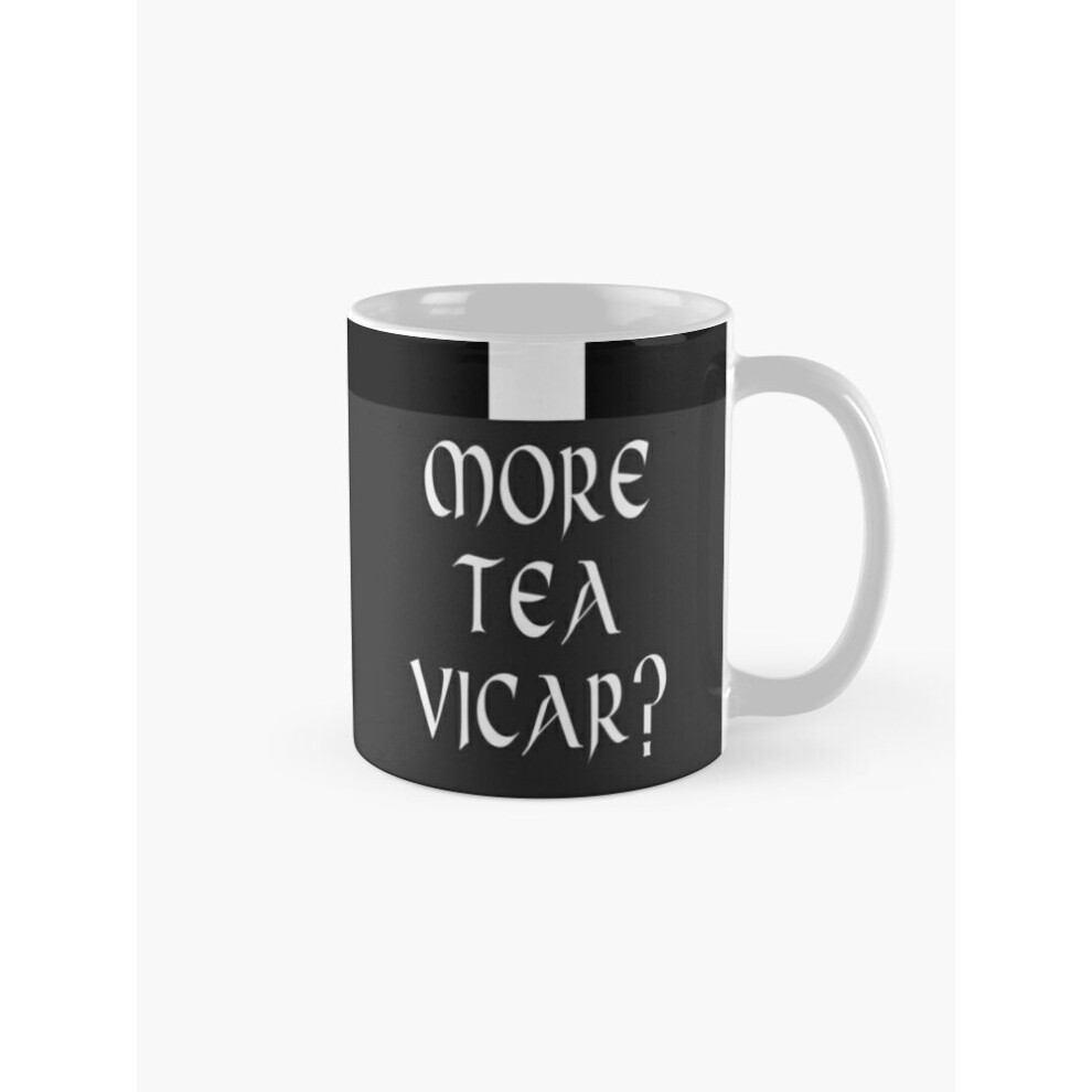 Whibos Mugs 11Oz More Tea Vicar Coffee Ceramic Mug Funny Anniversary Novelty Christmas Gift