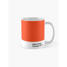 Mugs 11oz pantone Orange 021 C Coffee Ceramic Mug Funny Anniversary Novelty Christmas Gift