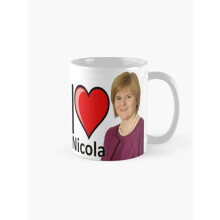 Mugs 11oz I Love Nicola Sturgeon Coffee Ceramic Mug Funny Anniversary Novelty Christmas Gift