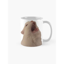 Mugs 11oz White Cat Screaming Meme Pack Coffee Ceramic Mug Funny Anniversary Novelty Christmas Gift
