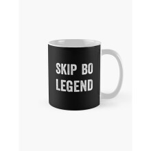Mugs 11oz Skip Bo Legend Best Skip Bo Card Board Game Player Coffee Ceramic Mug Funny Anniversary Novelty Christmas Gift