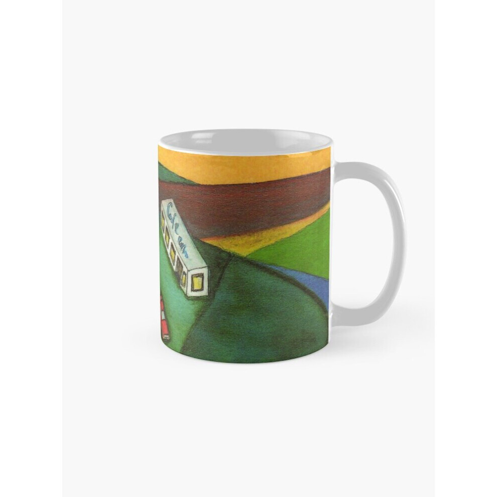 Mugs 11oz The Cafe on the Edge of the World Brand Mug Coffee Ceramic Mug Funny Anniversary Novelty Christmas Gift-image-OPC-PC9CZJD-NEW