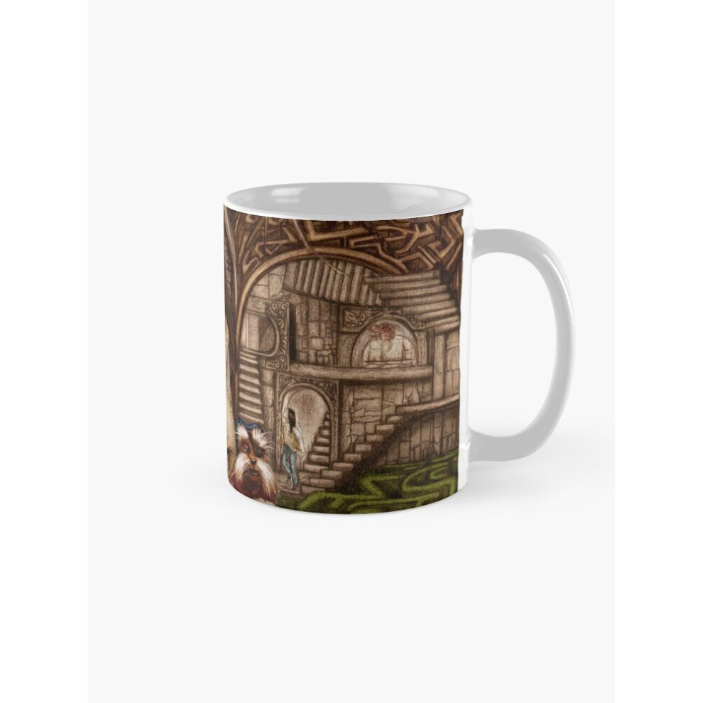 Whibos Mugs 11Oz Labyrinth Coffee Ceramic Mug Funny Anniversary Novelty Christmas Gift