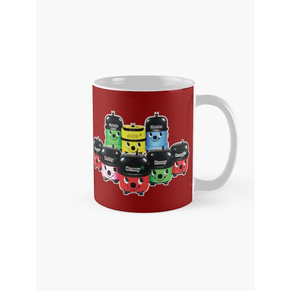 Mugs 11oz Henry Hoover and Friends Coffee Ceramic Mug Funny Anniversary Novelty Christmas Gift