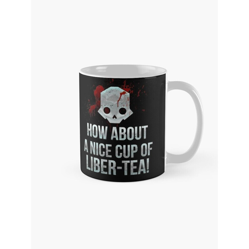Whibos Mugs 11Oz Liber-Tea! Coffee Ceramic Mug Funny Anniversary Novelty Christmas Gift