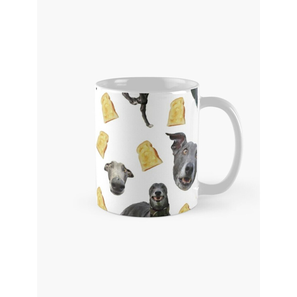 Mugs 11oz Blue + Toast pattern Coffee Ceramic Mug Funny Anniversary Novelty Christmas Gift-image-OPC-PC9CWDY-NEW