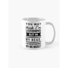 11oz Ceramic Mug - Mg Midget Obsession Coffee Cup | Funny Anniversary & Christmas Novelty Gift