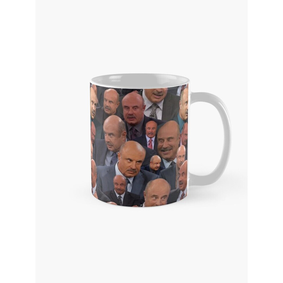 Mugs 11oz Dr. Phil Pattern Coffee Ceramic Mug Funny Anniversary Novelty Christmas Gift