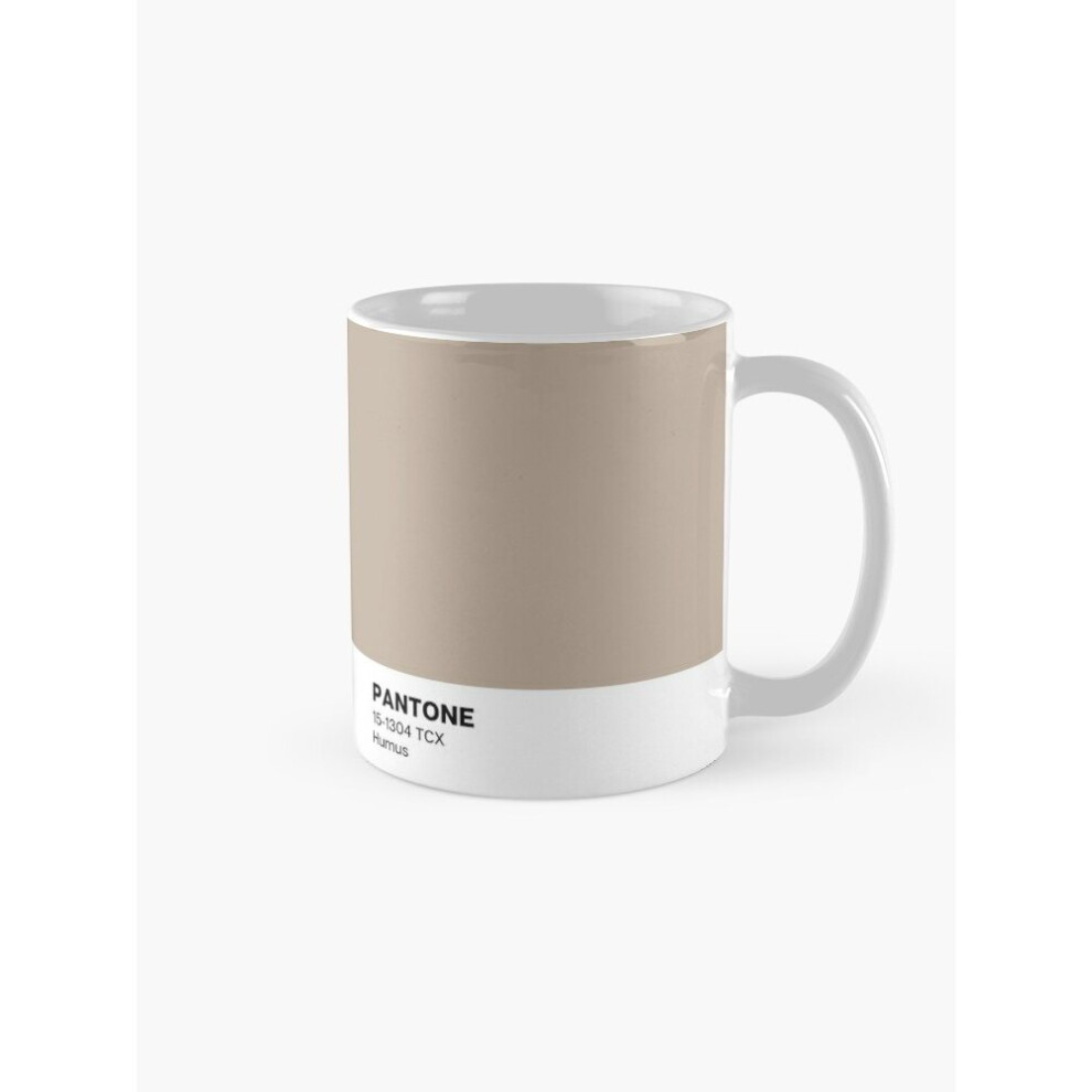Whibos Mugs 11Oz Pantone Humus Coffee Ceramic Mug Funny Anniversary Novelty Christmas Gift