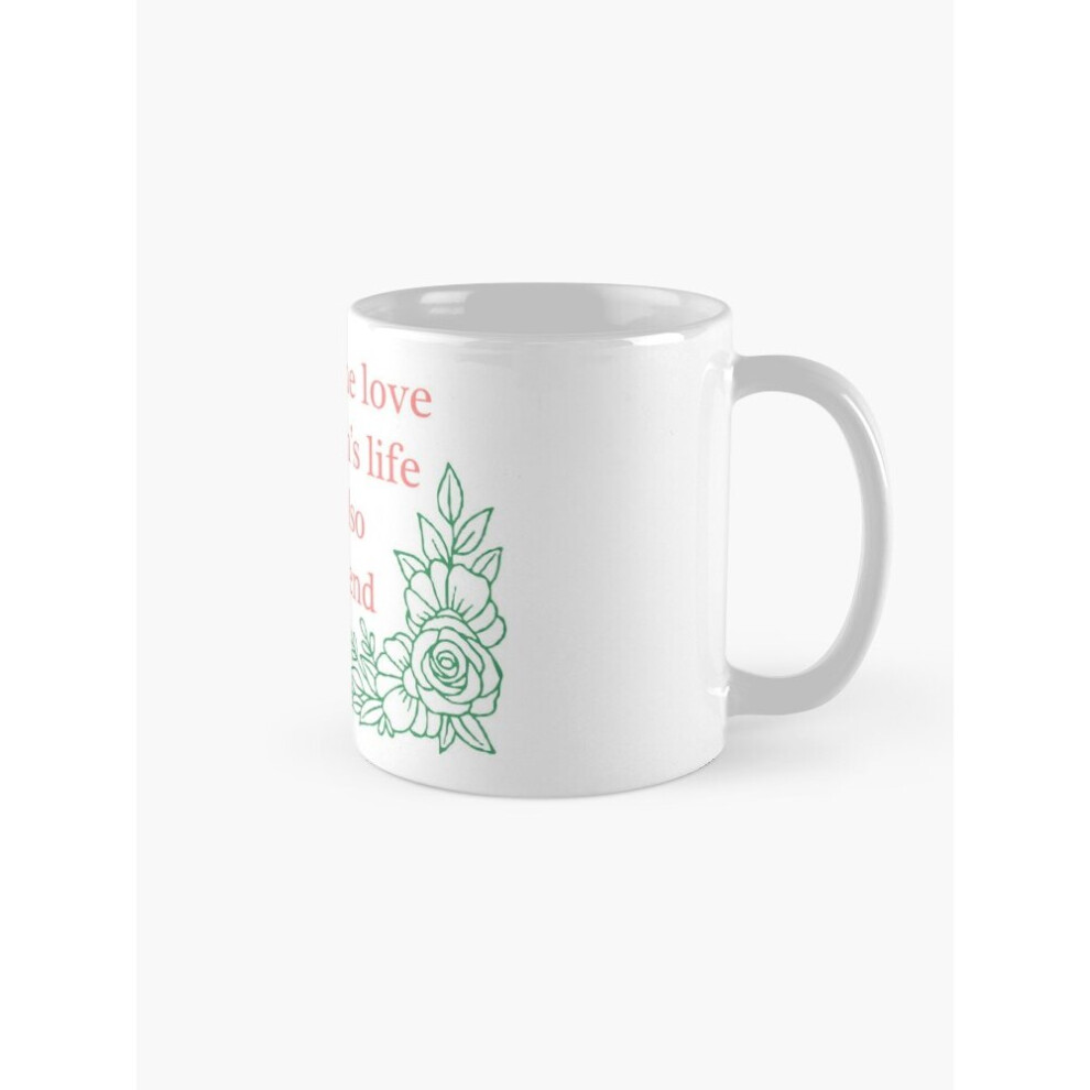 Mugs 11oz You are the love of my son's life and also my friend Coffee Ceramic Mug Funny Anniversary Novelty Christmas Gift