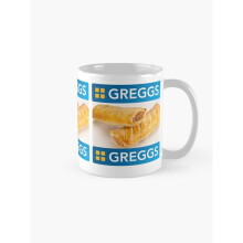 Mugs 11oz GREGGS Pasty Coffee Ceramic Mug Funny Anniversary Novelty Christmas Gift