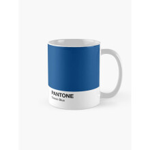 Mugs 11oz Pantone Colour of the Year 2020 - Classic Blue Coffee Ceramic Mug Funny Anniversary Novelty Christmas Gift