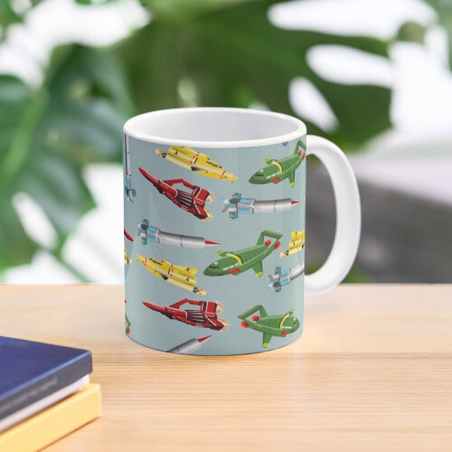 Mugs 11oz Thunderbirds Pattern Coffee Ceramic Mug Funny Anniversary Novelty Christmas Gift 2