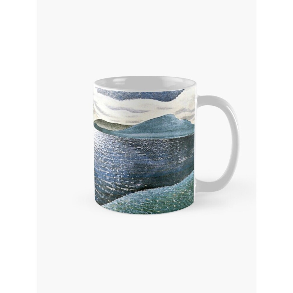 Mugs 11oz Eric Ravilious - Norway, fine art painting Coffee Ceramic Mug Funny Anniversary Novelty Christmas Gift