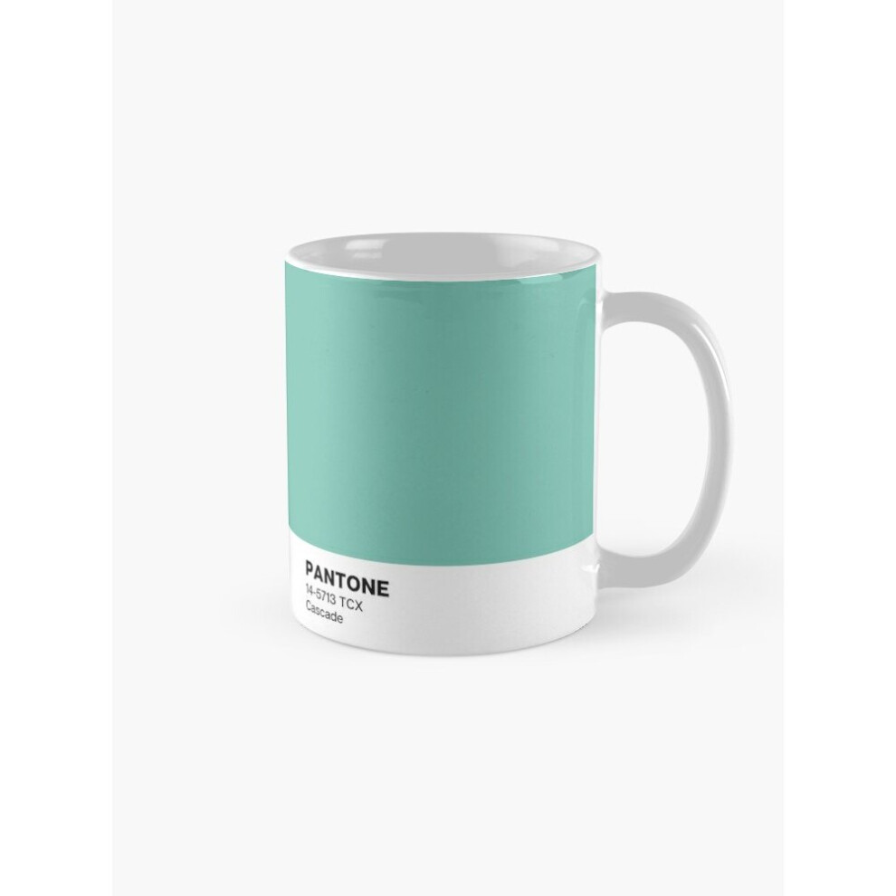 Whibos Mugs 11Oz Pantone Cascade Coffee Ceramic Mug Funny Anniversary Novelty Christmas Gift