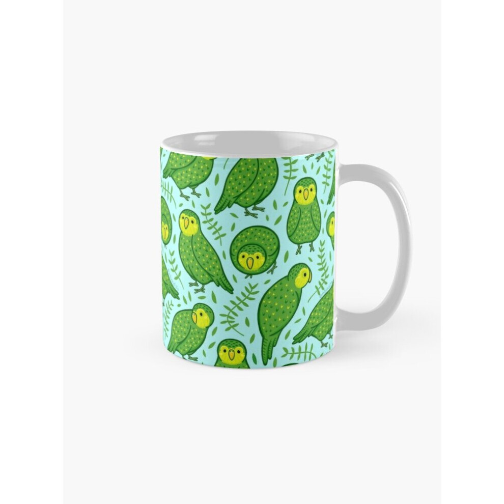 New Whibos Mugs 11Oz Kakapo Coffee Ceramic Mug Funny Anniversary Novelty Christmas Gift