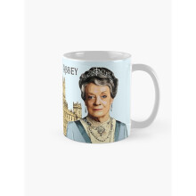 Mugs 11oz Downton Abbey Lady Violet Crawley Coffee Ceramic Mug Funny Anniversary Novelty Christmas Gift