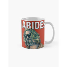 Mugs 11oz BIG LEBOWSKI-The Dude- Abides Coffee Ceramic Mug Funny Anniversary Novelty Christmas Gift