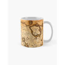 Mugs 11oz Map of Tamriel - Elder Scrolls IV Oblivion Coffee Ceramic Mug Funny Anniversary Novelty Christmas Gift