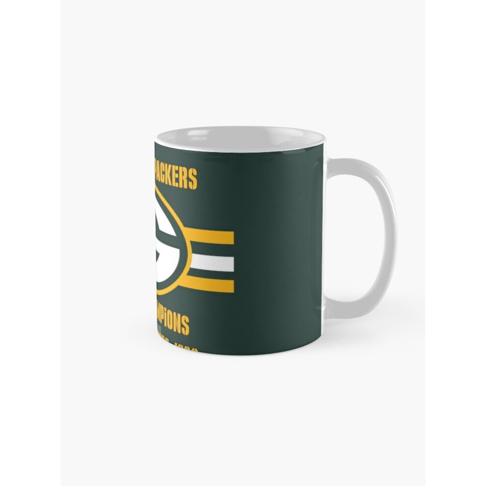 Mugs 11oz Green Bay Titles Coffee Ceramic Mug Funny Anniversary Novelty Christmas Gift