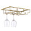 Wall Mount Glass Rack Holder Hanging Under Cabinet Hanger Iron Shelf 4 Type 6