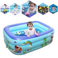 Inflatable Swimming Pool Adults Kids Ocean Ball Pool Bathing Tub Play Water Outdoor Indoor
