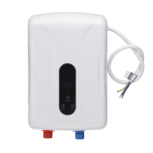 5.5KW Tankless Instant Electric Hot Water Heater Boiler Kitchen Bathroom Shower Set