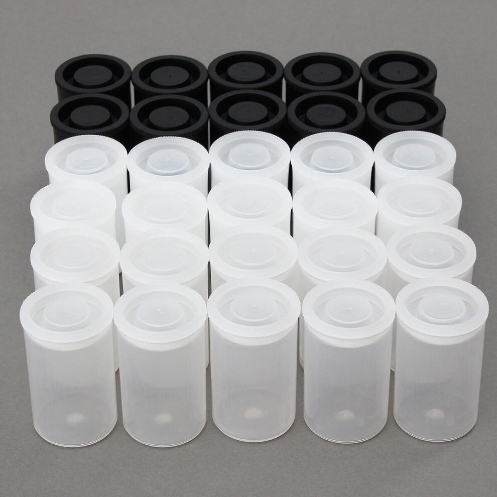10Pcs Empty Bottle 35Mm Film Cans Canisters Containers For Kodak Fuji Black/White 6900131065609