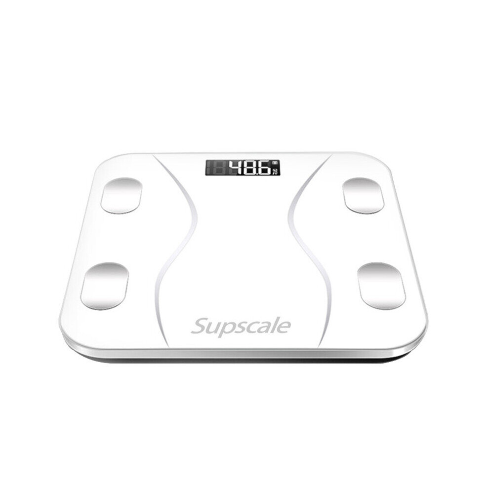 Black/Gold/White Mrosaa Bluetooth-Scales Floor Body Fat Scale Lcd Display Electronic Scales Body Weight Body Fat Water Muscle Mass Bmi Battery Powered