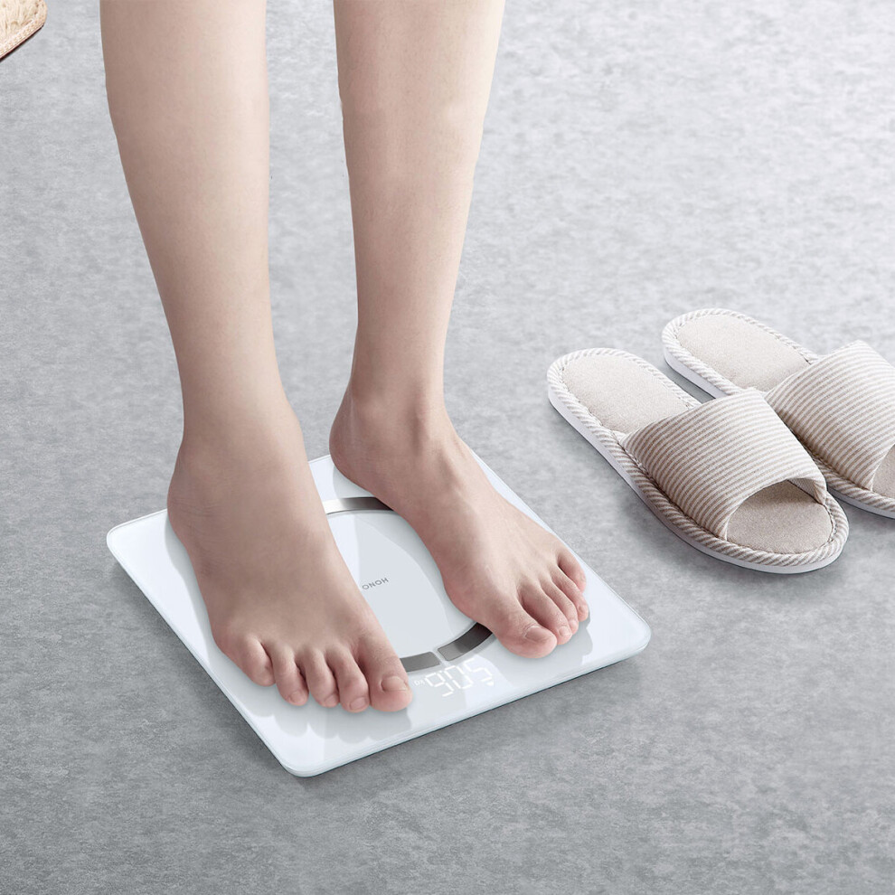 Honor Bluetooth Body Fat Scale BMI Scale Smart Electronic Scales LED Digital Bathroom Weight Scale Balance Body Composition Analyz
