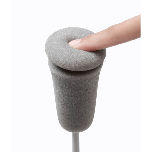 KIS SKISS FISH 3PCS Sponge Cup Brush Long Handle Replaceable Kitchen Cleaning Brushes 2