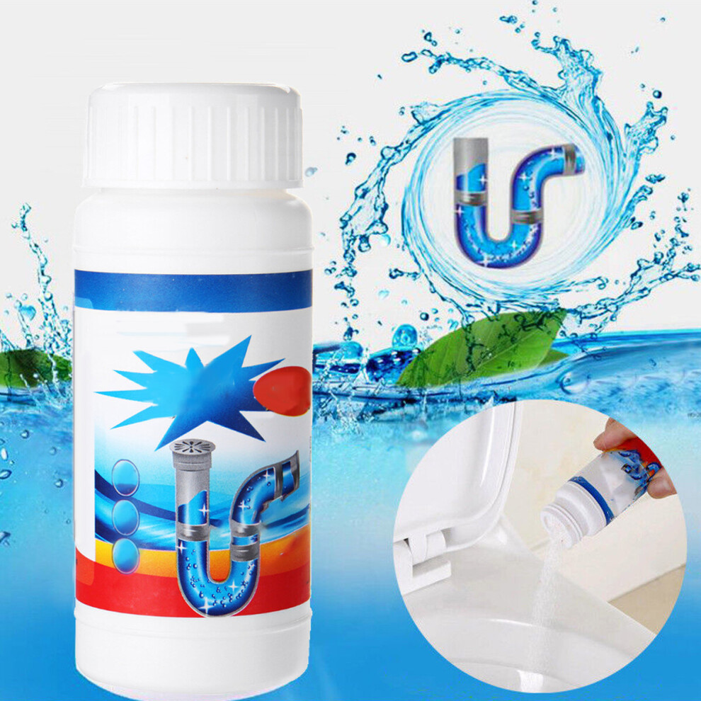 110g Powerful Sink & Drain Tube Cleaner Powder Unblocker Kitchen Toilet Bathroom