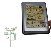 Misol Professional Wireless Weather Instrument Weather Station Touch Panel Solar Sensor Hygrometer w/ PC Interface