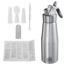 500ml Cream Whipper Whip Coffee Dessert Butter Dispenser Foam Whipped Aluminum