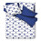 3 Or 4pcs Polyester Fiber Blue White Labyrinth Printed Double Sided Use Bedding Sets 3