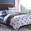 3 Or 4pcs Polyester Fiber Blue White Labyrinth Printed Double Sided Use Bedding Sets 2