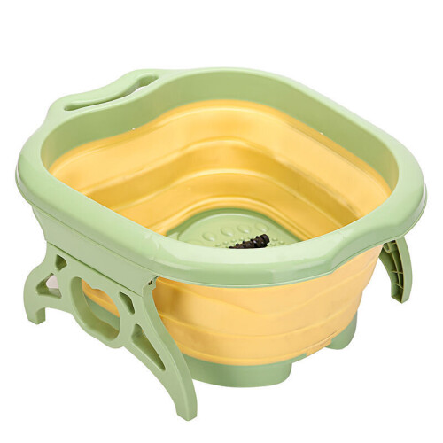 Portable Folding Travel Foldable Foot Spa Pedicure Buckets Hot Water Tub Massage Bath Soak Feet 4897