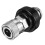 1/8 Inch NPT Black Copper Alloy Paintball Replacement Slide Check Quick Connect Adapter Disconect 3