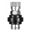 1/8 Inch NPT Black Copper Alloy Paintball Replacement Slide Check Quick Connect Adapter Disconect 1