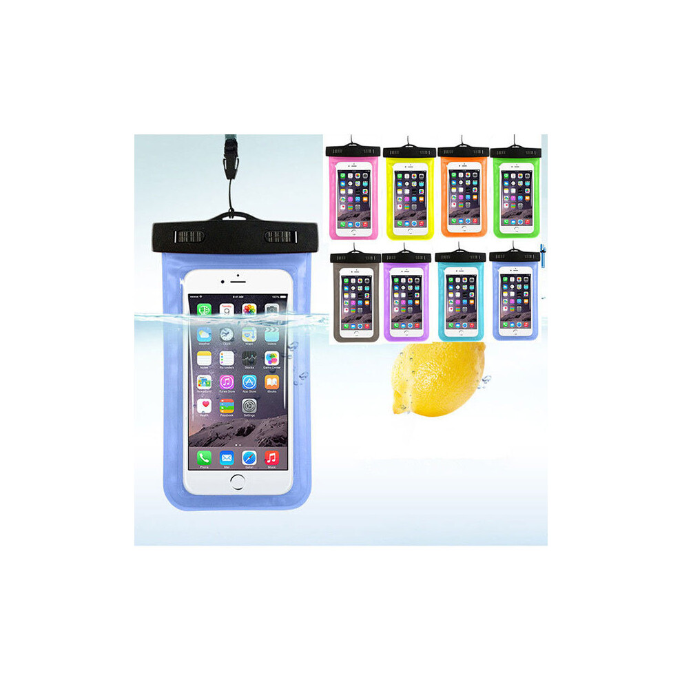 Cell Phone Waterproof Cover Universal Under Water Bag Transparent Touchscreen Mobile Phone Pouch 6900115346502